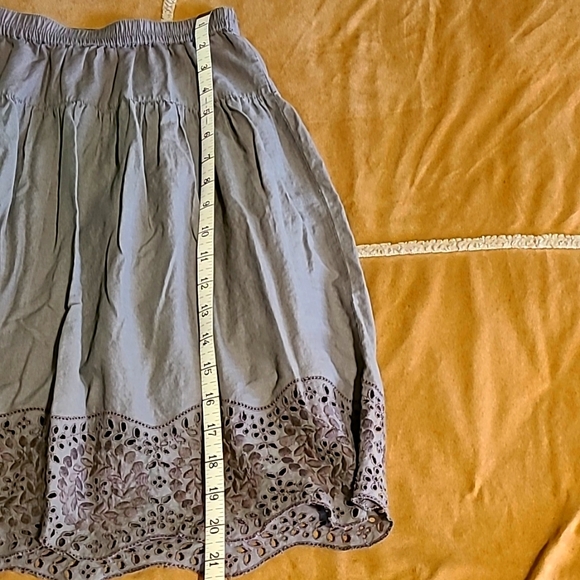 ON Summer Cotton Skirt w/ Embroidery - Picture 6 of 7